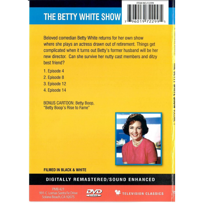 The Betty White Show, Vol. 1 [DVD]