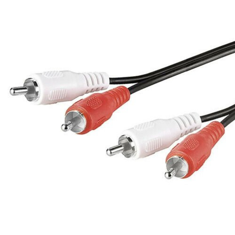 Cinch Kabel Stecker auf Stecker RCA Audio Stereo H...