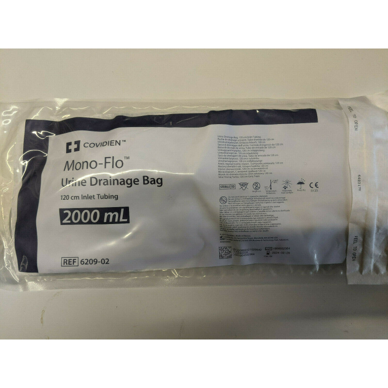Coviden Mono-Flo Urine Drainage Bag 90 cm 2000 mL