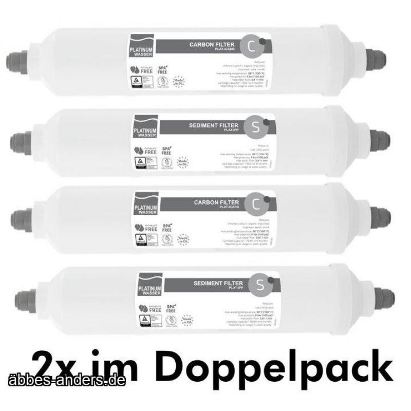 Doppelpack Ersatzfilterset für RO ULTRA 3