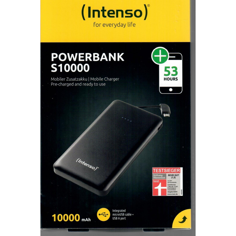 Intenso Mobile Chargingstation, Powerbank S10000, ...