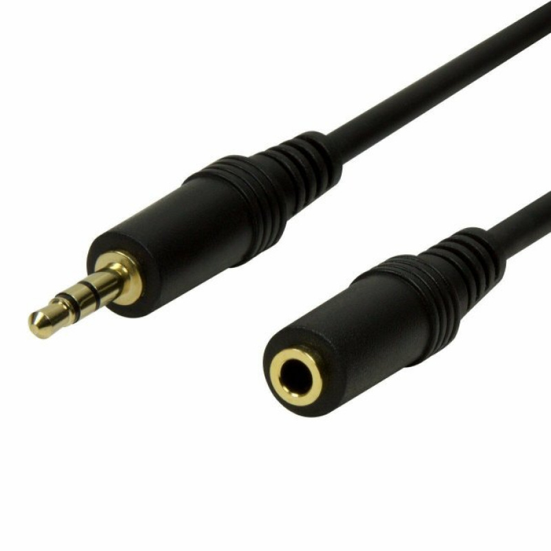 Verlängerung Kopfhörer AUX Kabel 3,5mm Klinke Stecker Verlängerungskabel Hifi 2,5 m