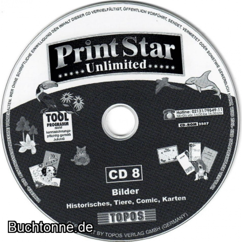 Print Star Unlimited 8 CDs