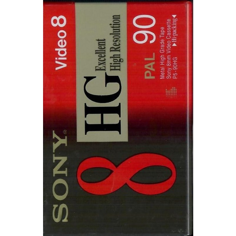 Sony Video 8 HG Metal High Grade Camcorder Tape/ C...